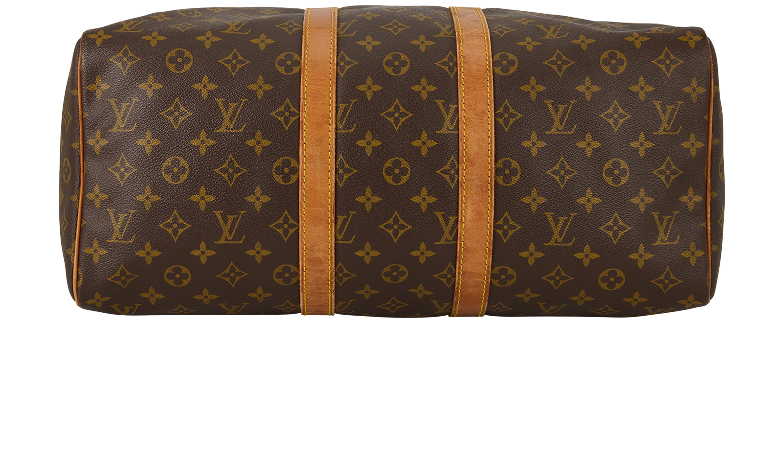 Keepall 45, &pound;850, Handbags, Brown, Canvas, Top view